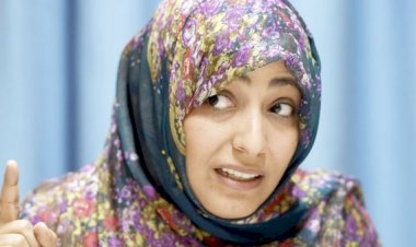 توكل كرمان.. بوق إخواني يُحرض على  التخريب ومهاجمة الرباعي العربي