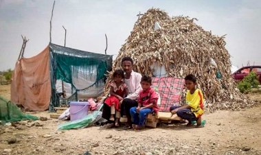 معاناة النازحين في اليمن .. الأوبئة تكدر حياتهم