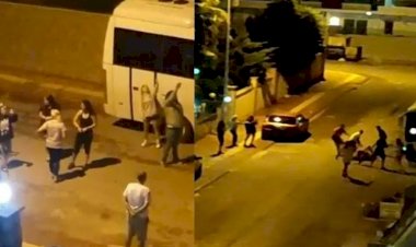 تصوير الكاميرات يفضح اعتداء قيادات العدالة والتنمية على مواطن تركي