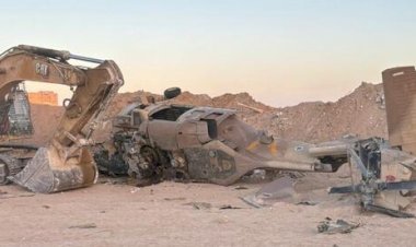 تفاصيل سقوط مروحية إسرائيلية على الحدود مع مصر.. ماذا حدث