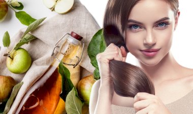 فوائد خل التفاح للشعر: سر طبيعي لشعر صحي ولامع