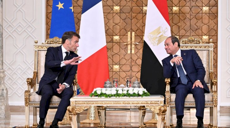 من مصر.. تنسيق وثيق بين ماكرون والسيسي في غزة والقضايا الإقليمية