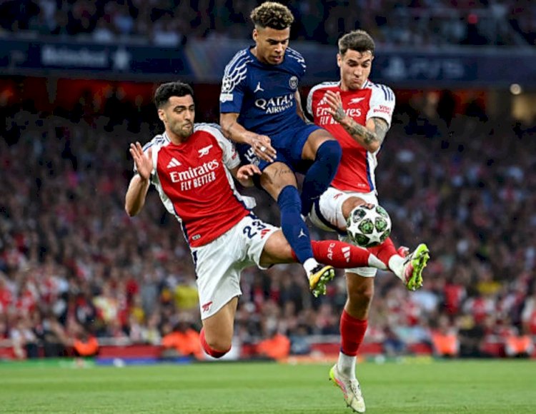 باريس سان جيرمان ضد أرسنال.. مواجهة حاسمة لحجز بطاقة نهائي دوري أبطال أوروبا