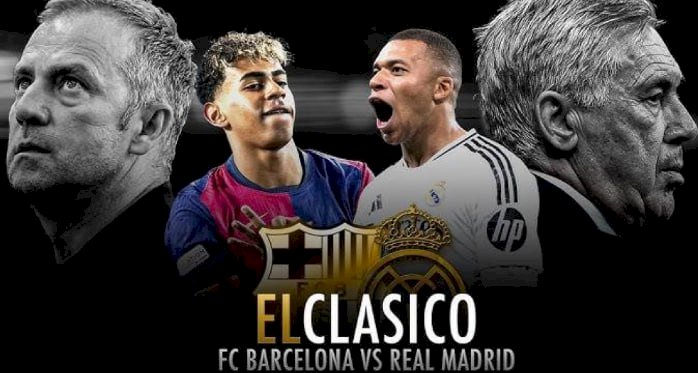 كلاسيكو الأرض.. صراع اللقب والثأر بين برشلونة وريال مدريد في قمة نارية