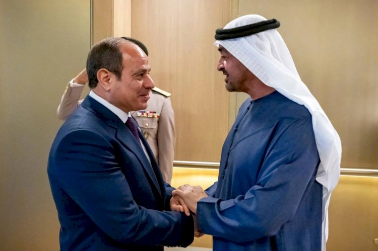 أبوظبي تحتضن قمة الأخوة.. السيسي والشيخ محمد بن زايد يبحثان سبل التهدئة في غزة وأمن المنطقة