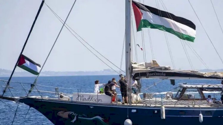 المساعدات لا تعبر.. إسرائيل تعيد توجيه مادلين بعيدًا عن غزة