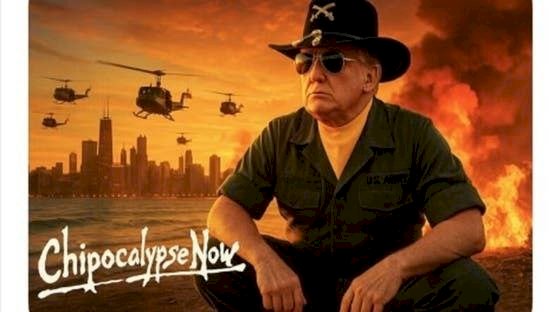 ترامب بالزي العسكري يلوّح بـ حرب داخلية.. شيكاغو في مرمى البيت الأبيض