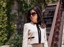 جومانا مراد تخطف الأنظار بإطلالة فاخرة وحقيبة نادرة من Hermès