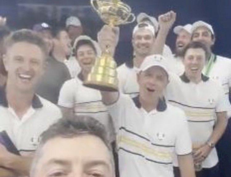 أوروبا تهزم الولايات المتحدة في كأس رايدر.. والفريق يوجه رسالة مباشرة إلى ترامب